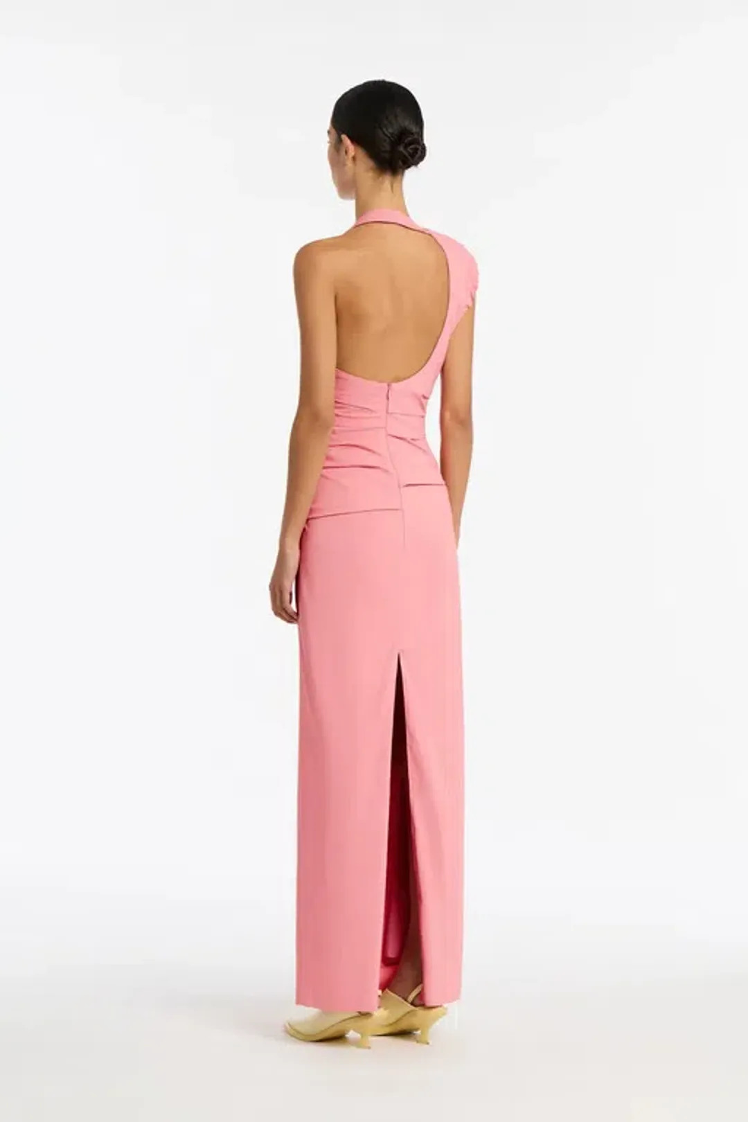 Sir the Label Giacomo Gathered Gown Pink Size 2 / AU 10 for rent on The Volte - main image