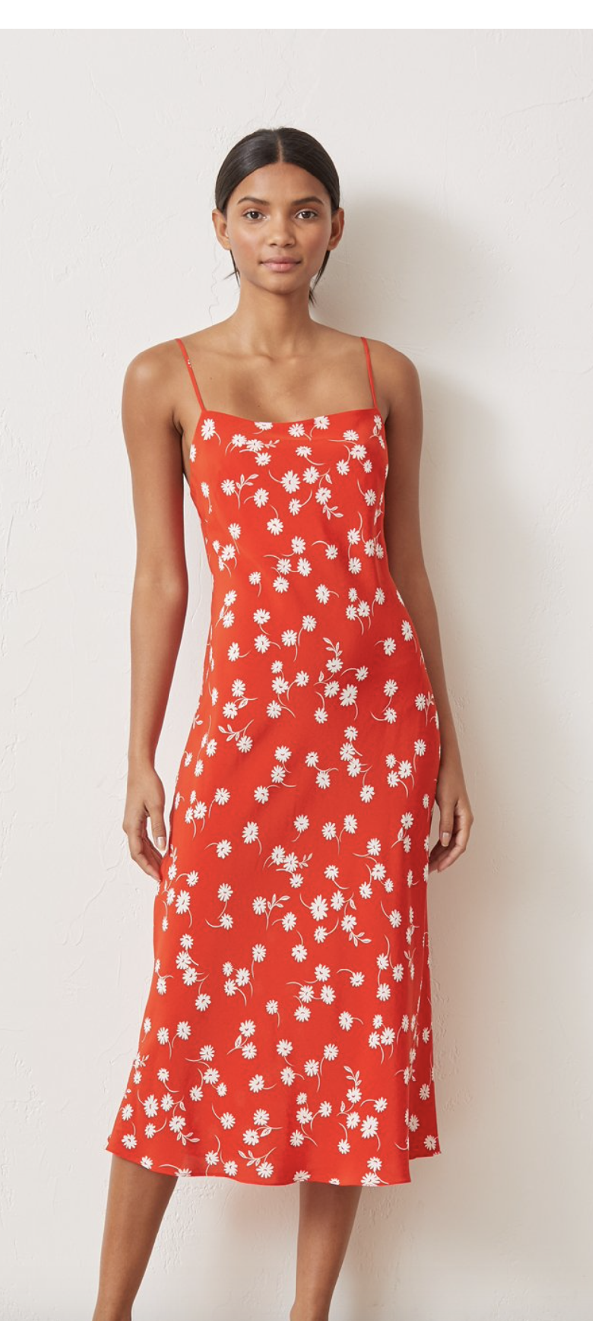 Bec and Bridge White Daisy Slip Dress red size 10 - Image 1