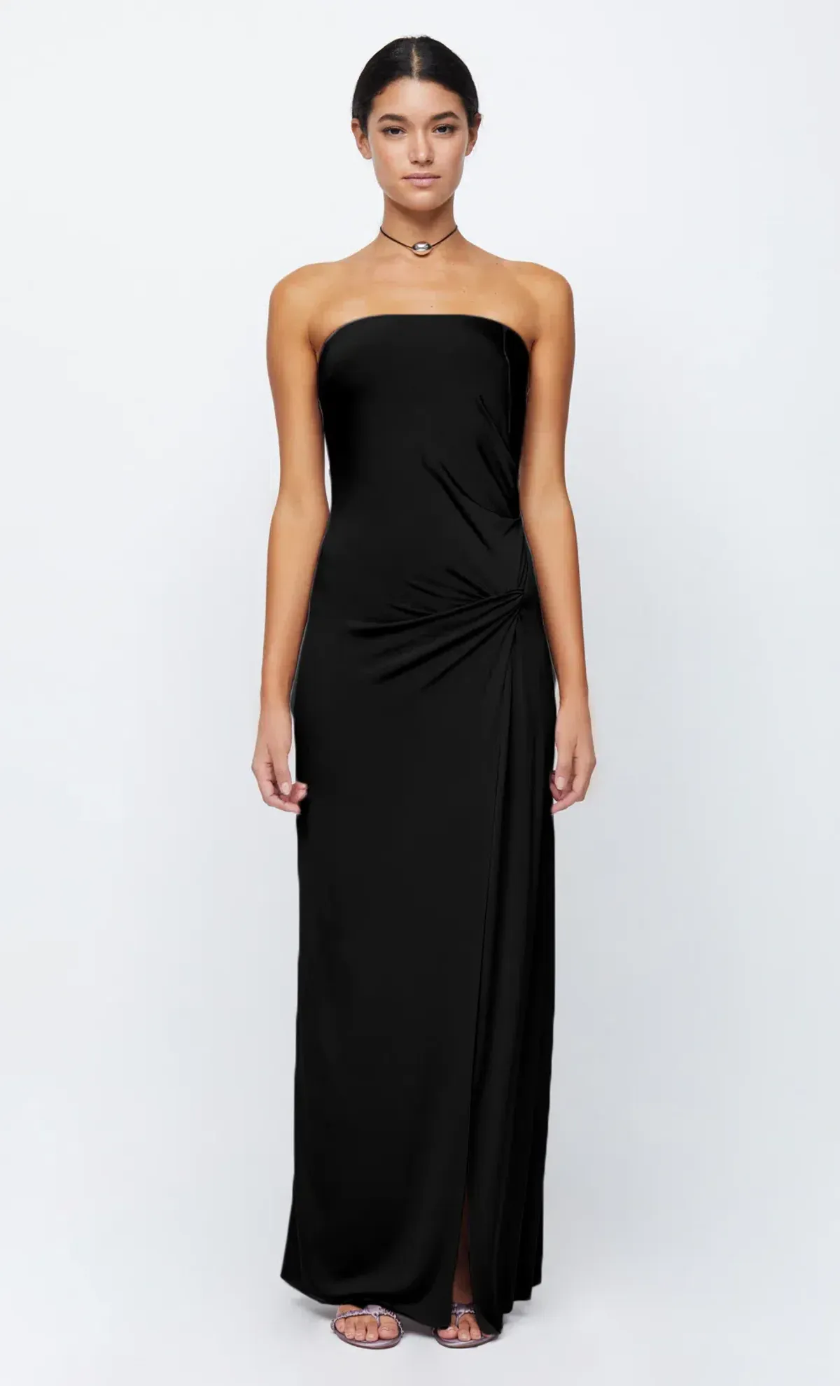 Bec & Bridge Petra Strapless Maxi Dress in Black Size 10 / M - Image 1