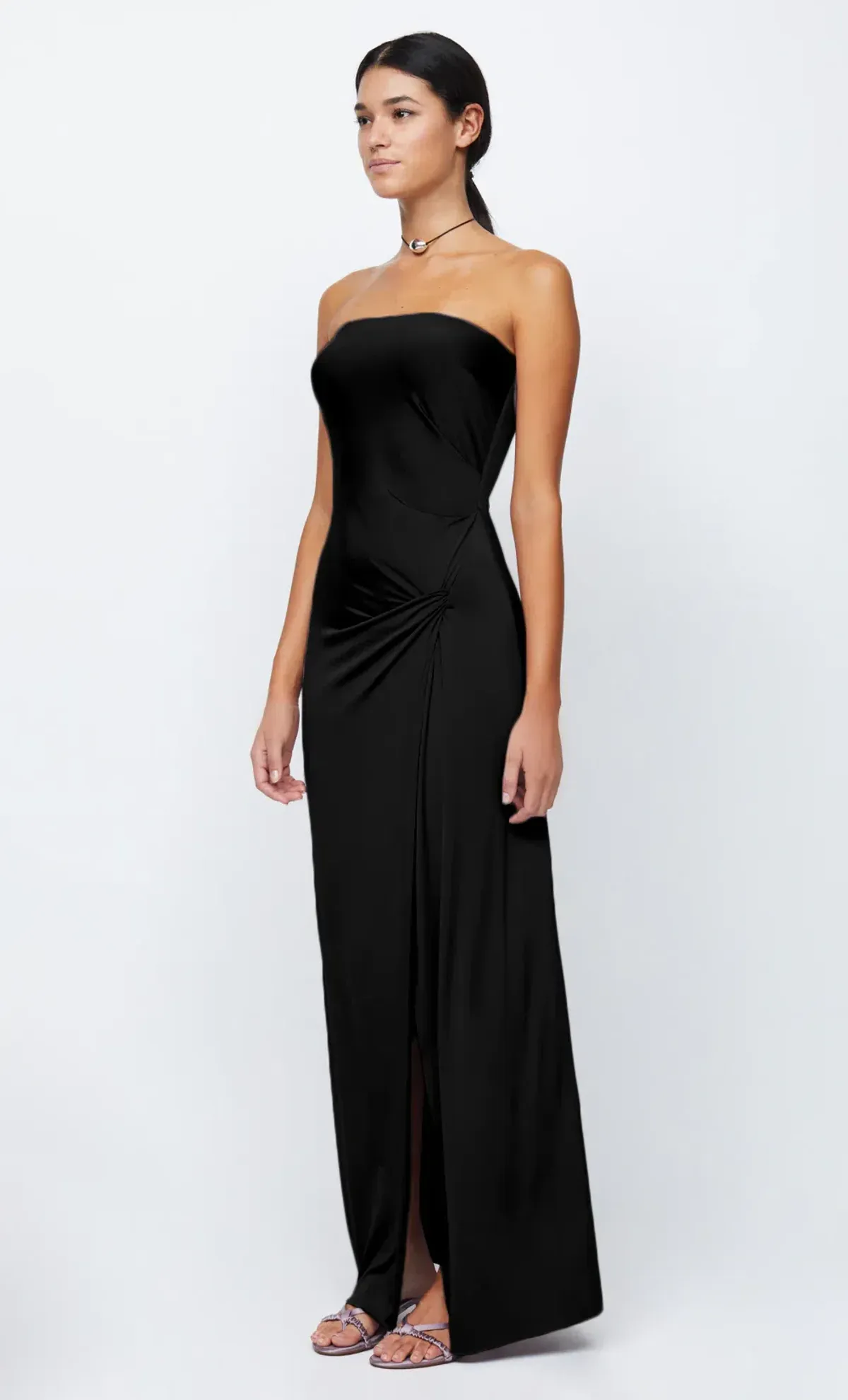 Bec & Bridge Petra Strapless Maxi Dress in Black Size 10 / M - Image 2