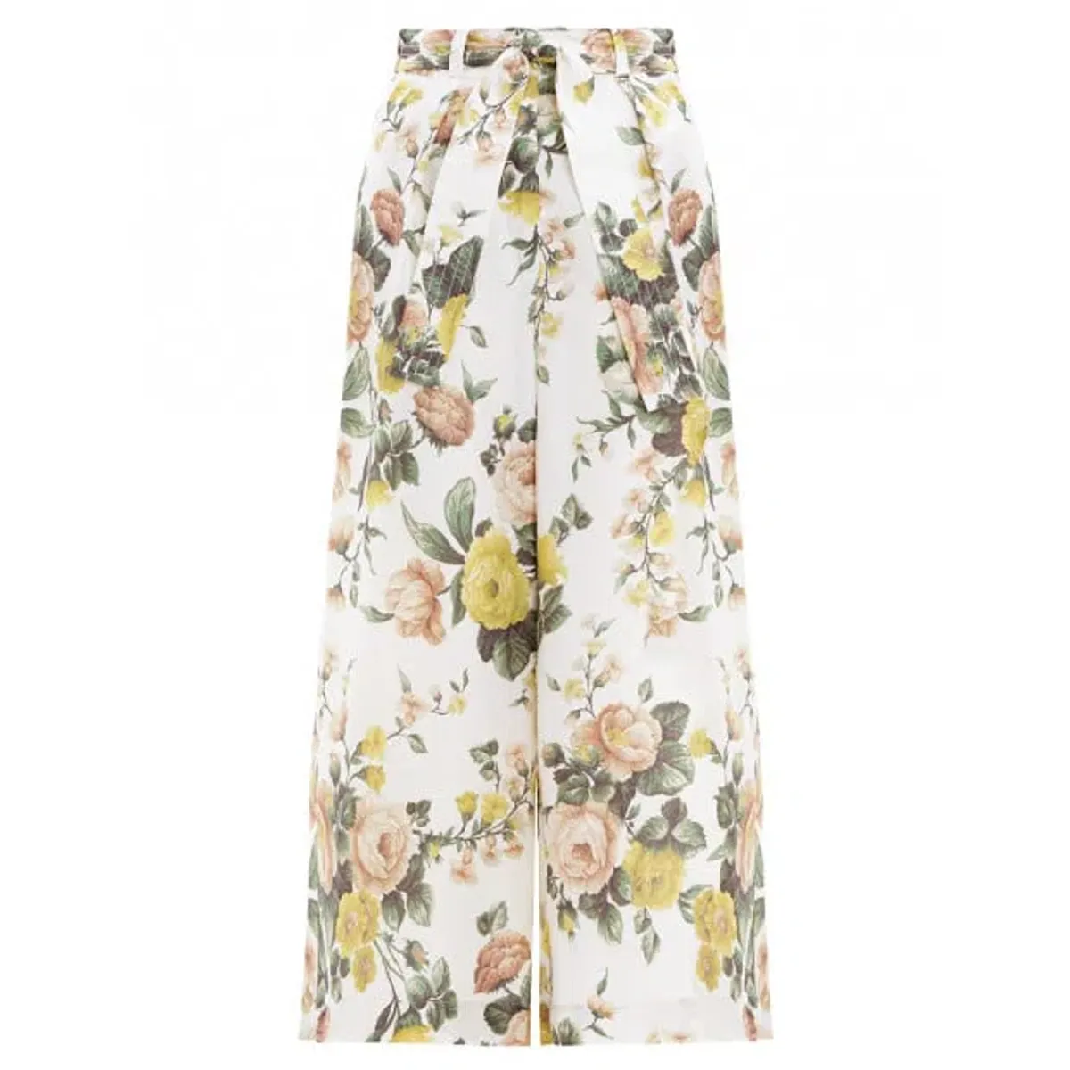 Zimmermann Zippy Wrap Bodice & Crop Flare Set Floral Size 2 / Au 12 - Image 3