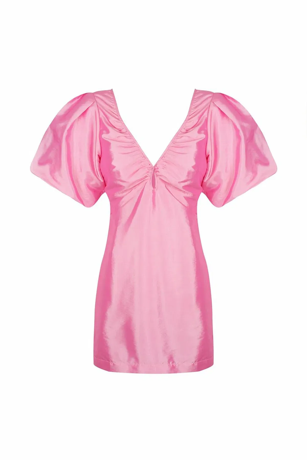 Hansen and Gretel Melinda Mini Dress Fuchsia Size 6 - Image 4