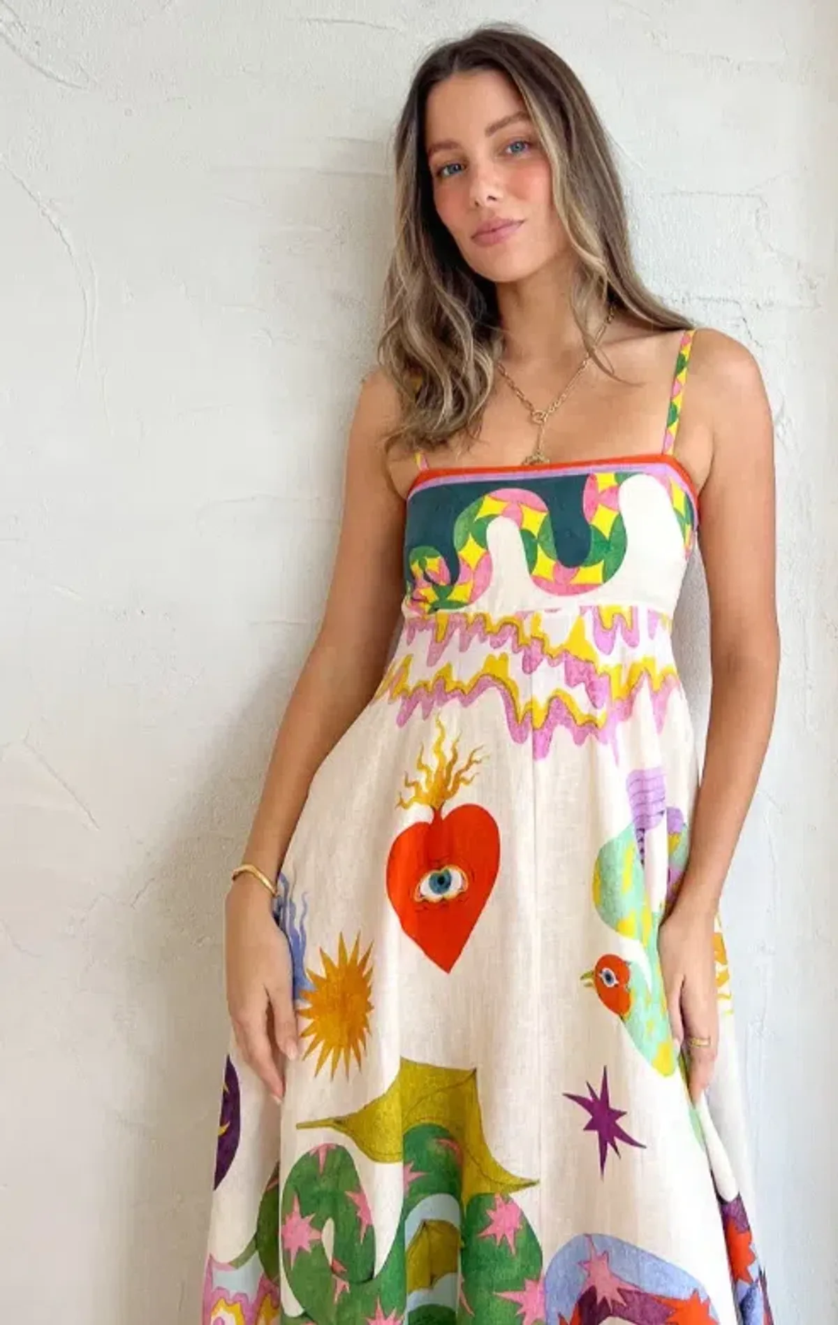 Alemais Seeker Sundress Print Size AU 8 - Image 2