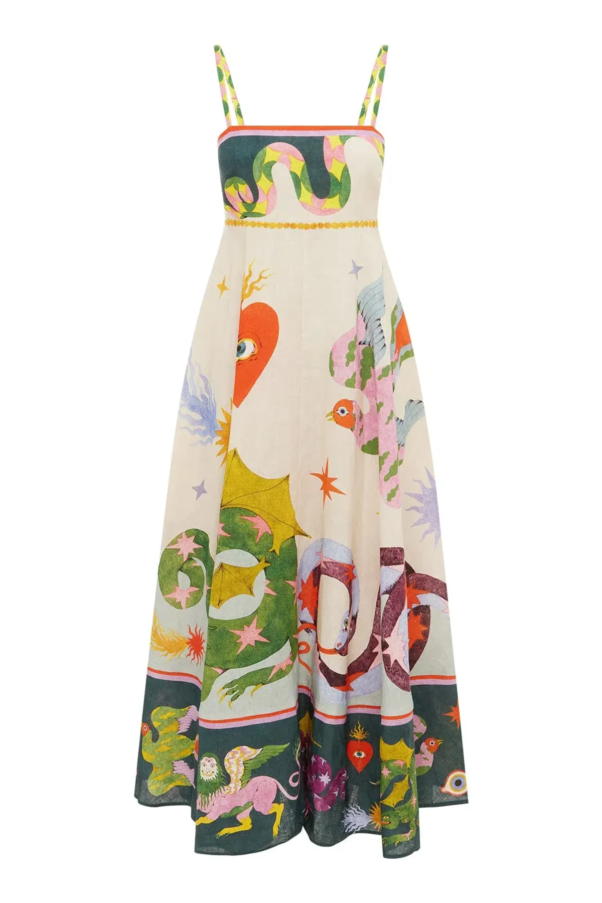 Alemais Seeker Sundress Print Size AU 8 - Image 4