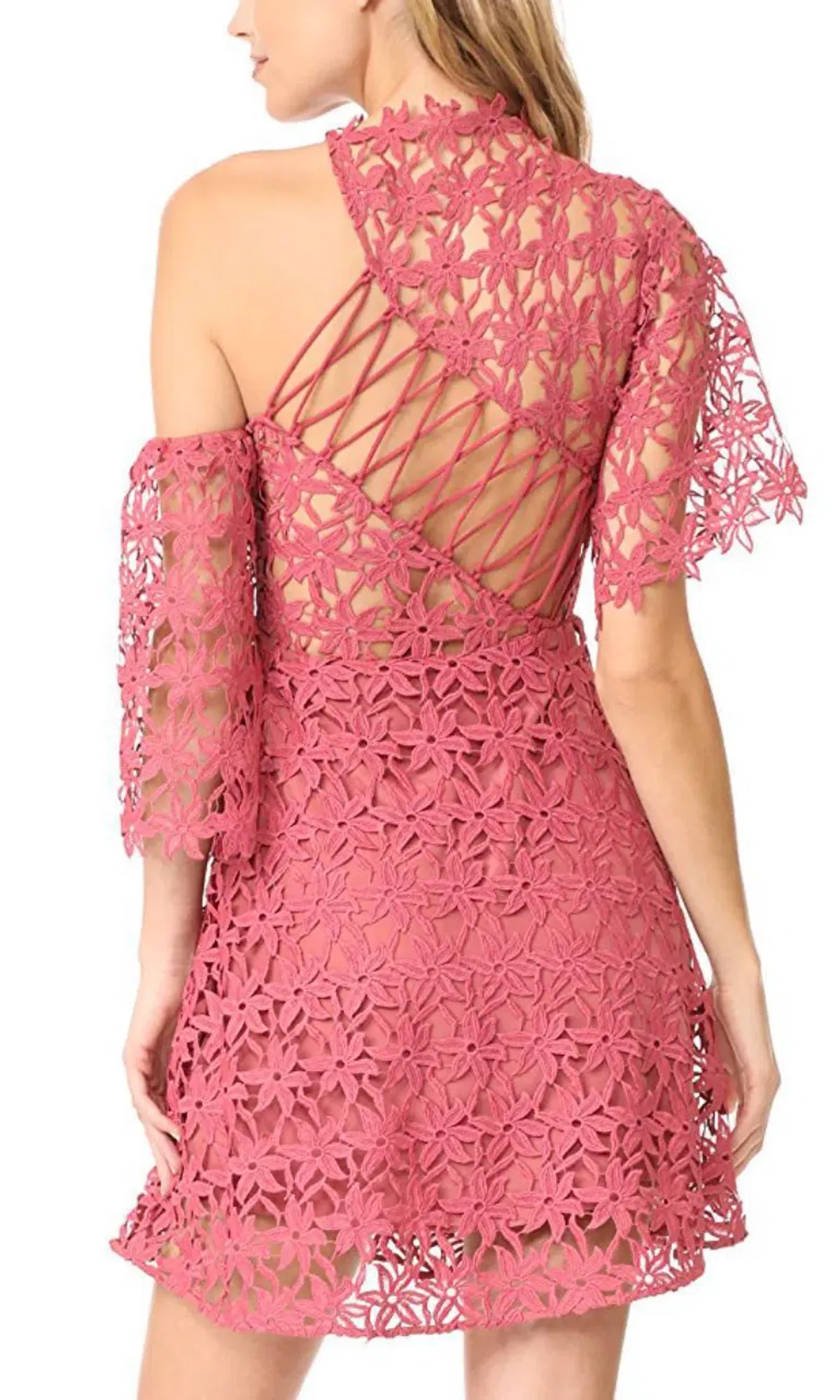 Keepsake Stay Close Mini Dress in Paprika Pink Size M / Au 10 - Image 4