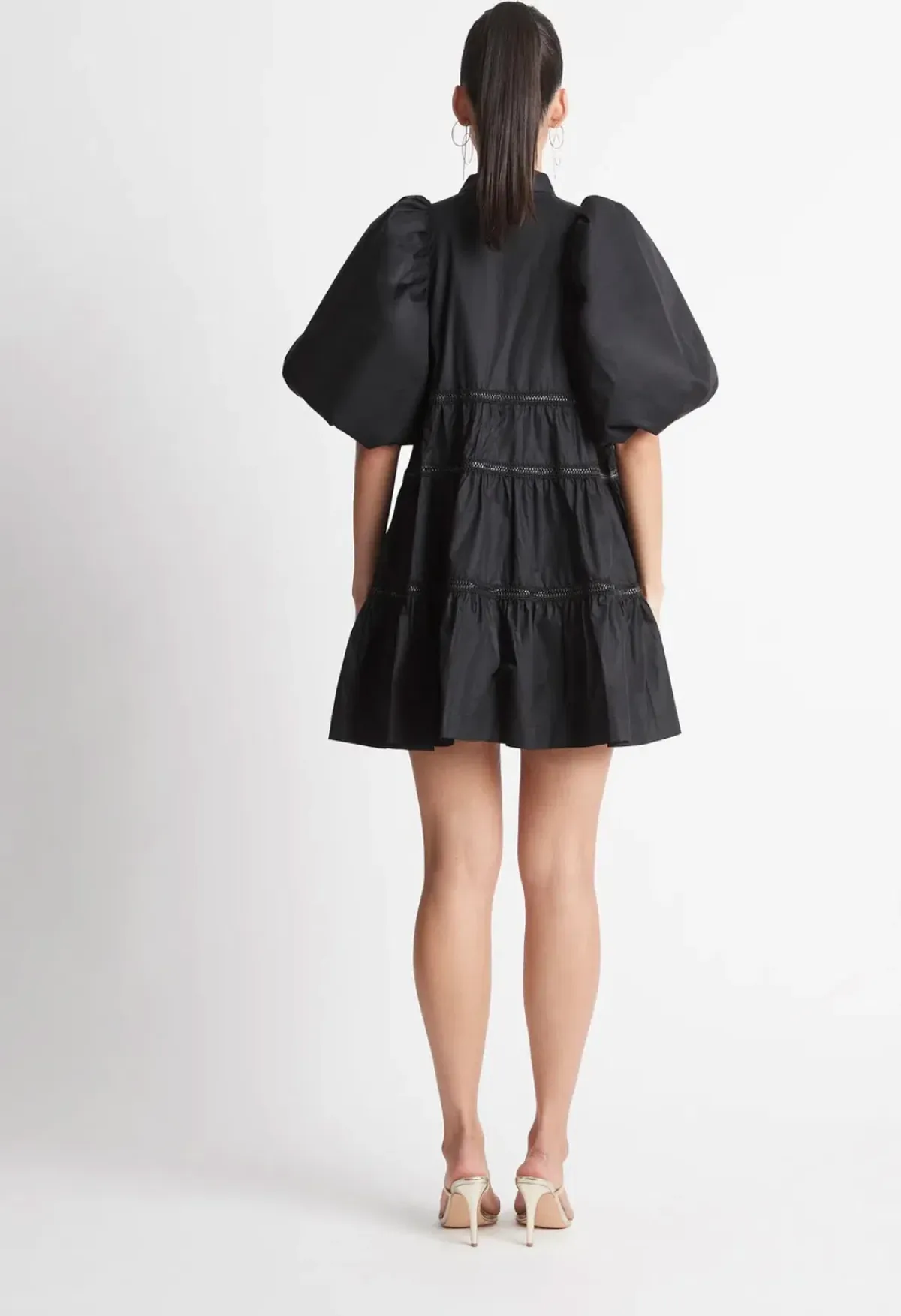 Sheike Pollyana Dress Black Size 12 - Image 2