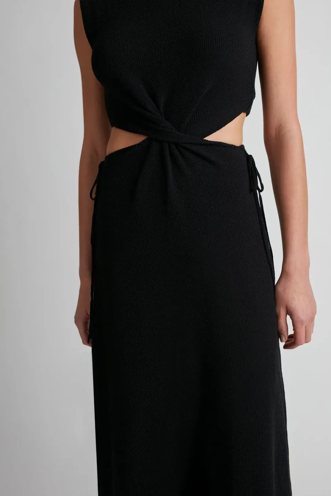 Camilla and Marc Castelli Knit Dress Black Size 6 for rent on The Volte - main image