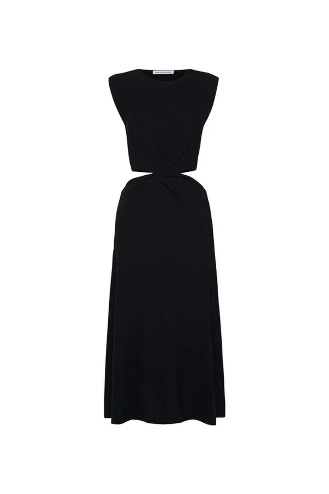 Camilla and Marc Castelli Knit Dress Black Size 6 for rent on The Volte - main image