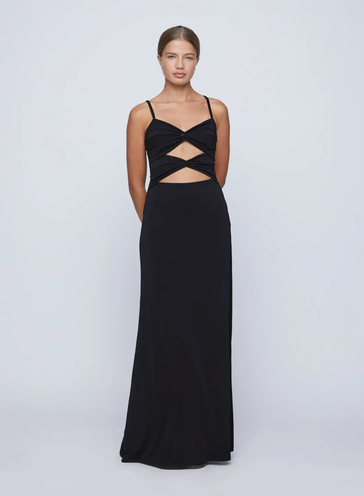 Anna Quan Natalia Maxi Dress in Onyx Size 8 - Image 1
