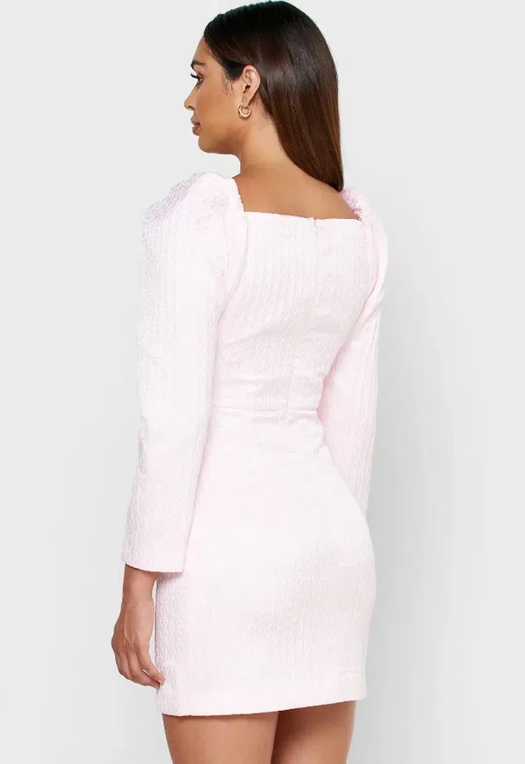 Elliatt Majestic Mini Dress Pink Size XL / Au 14 for rent on The Volte - main image