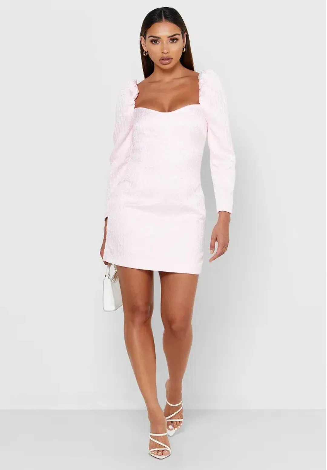 Elliatt Majestic Mini Dress Pink Size XL / Au 14 for rent on The Volte - main image