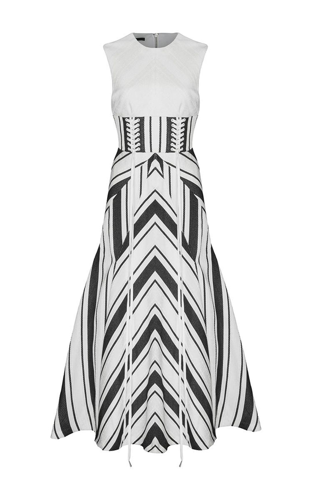 Alex Perry Carter Midi Dress Print Size 8 for rent on The Volte - main image