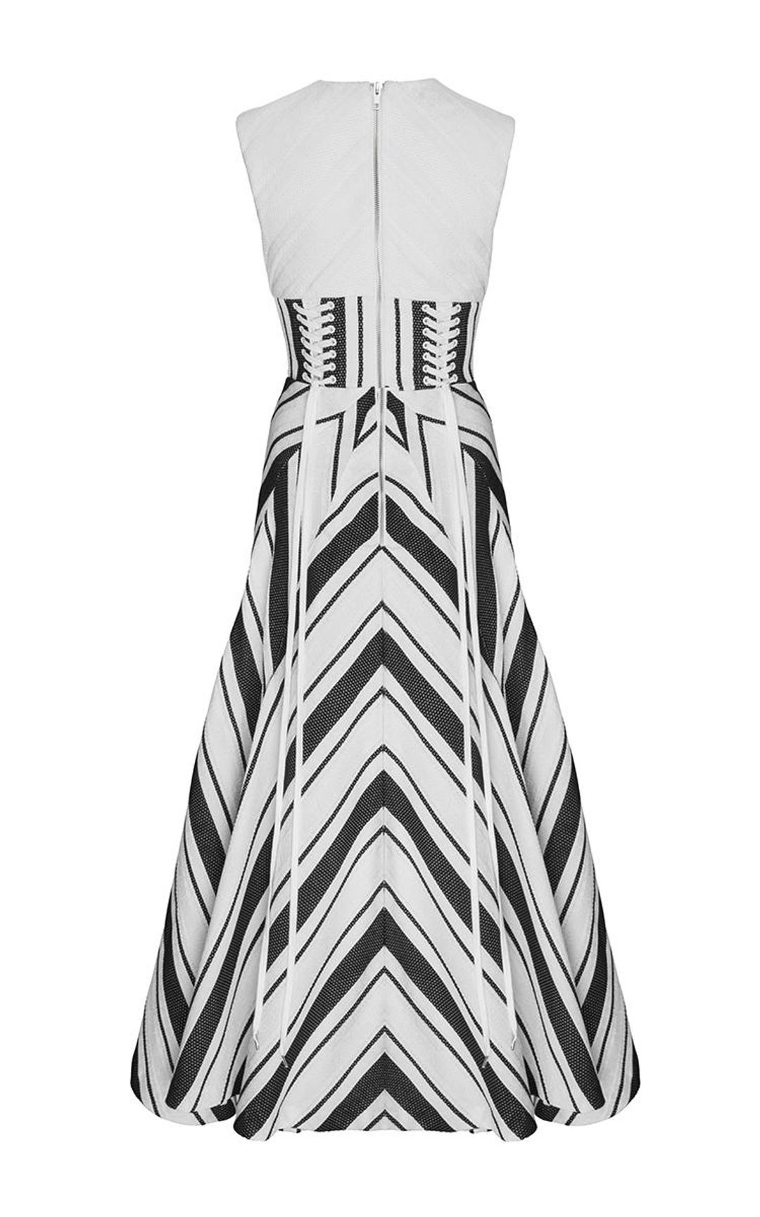 Alex Perry Carter Midi Dress Print Size 8 for rent on The Volte - main image