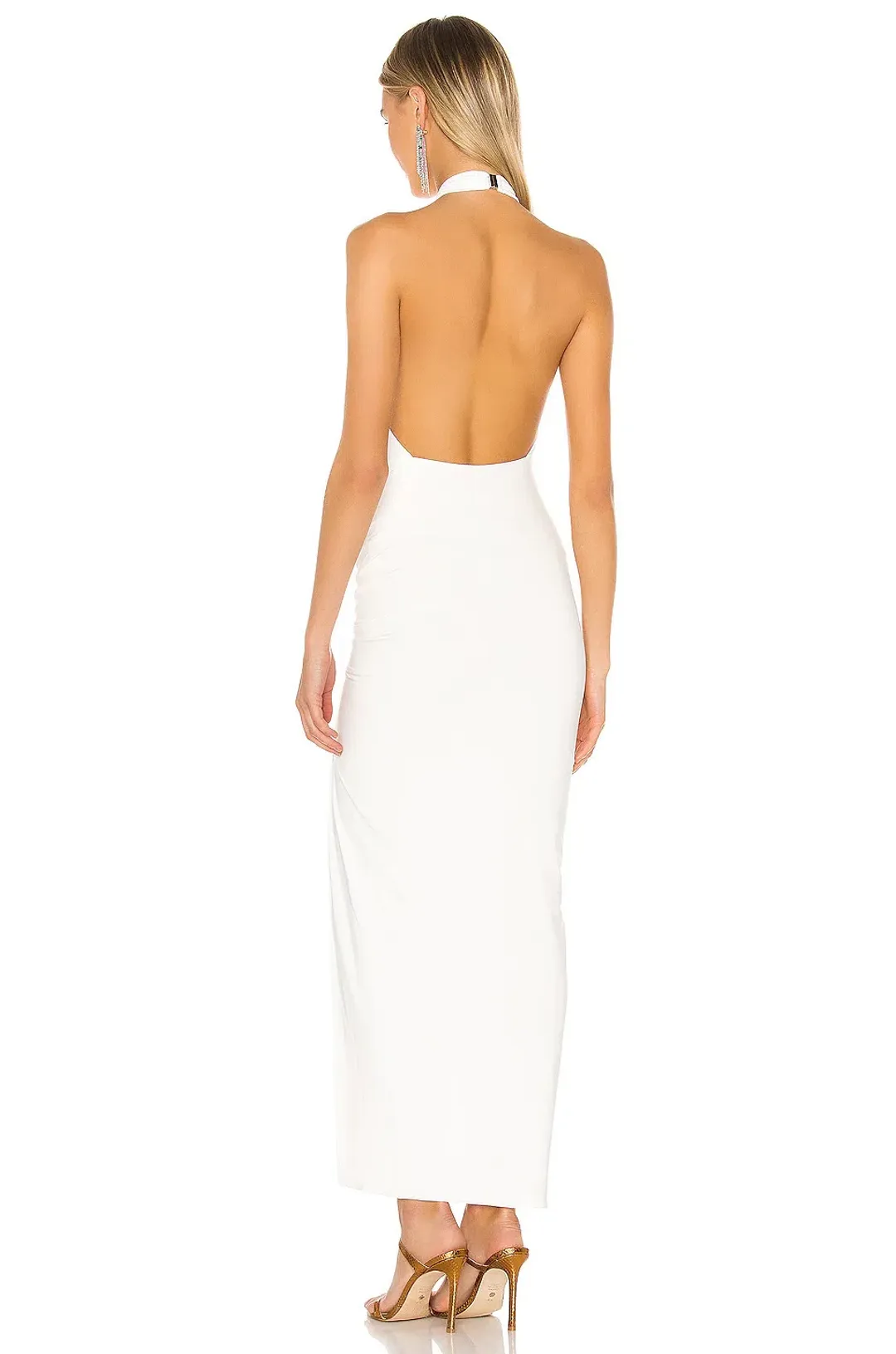Natalie Rolt Sasha Gown White Size 3 / Au 12 for rent on The Volte - main image
