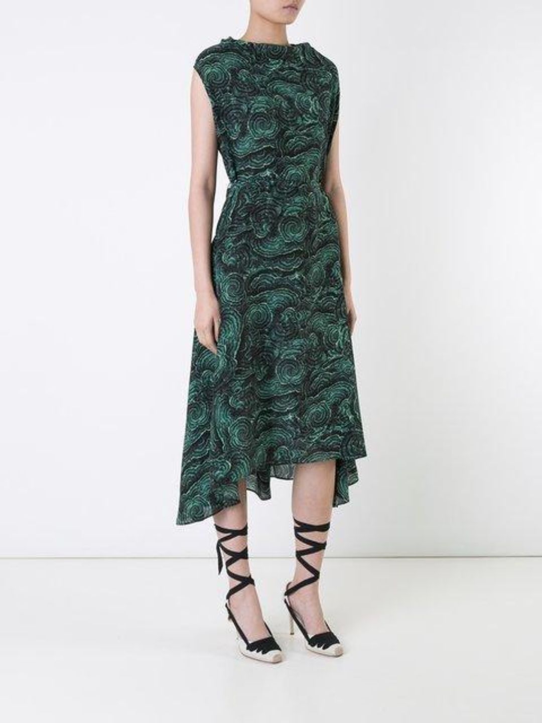 Scanlan Theodore Lagoon Print Dress  for rent on The Volte - main image