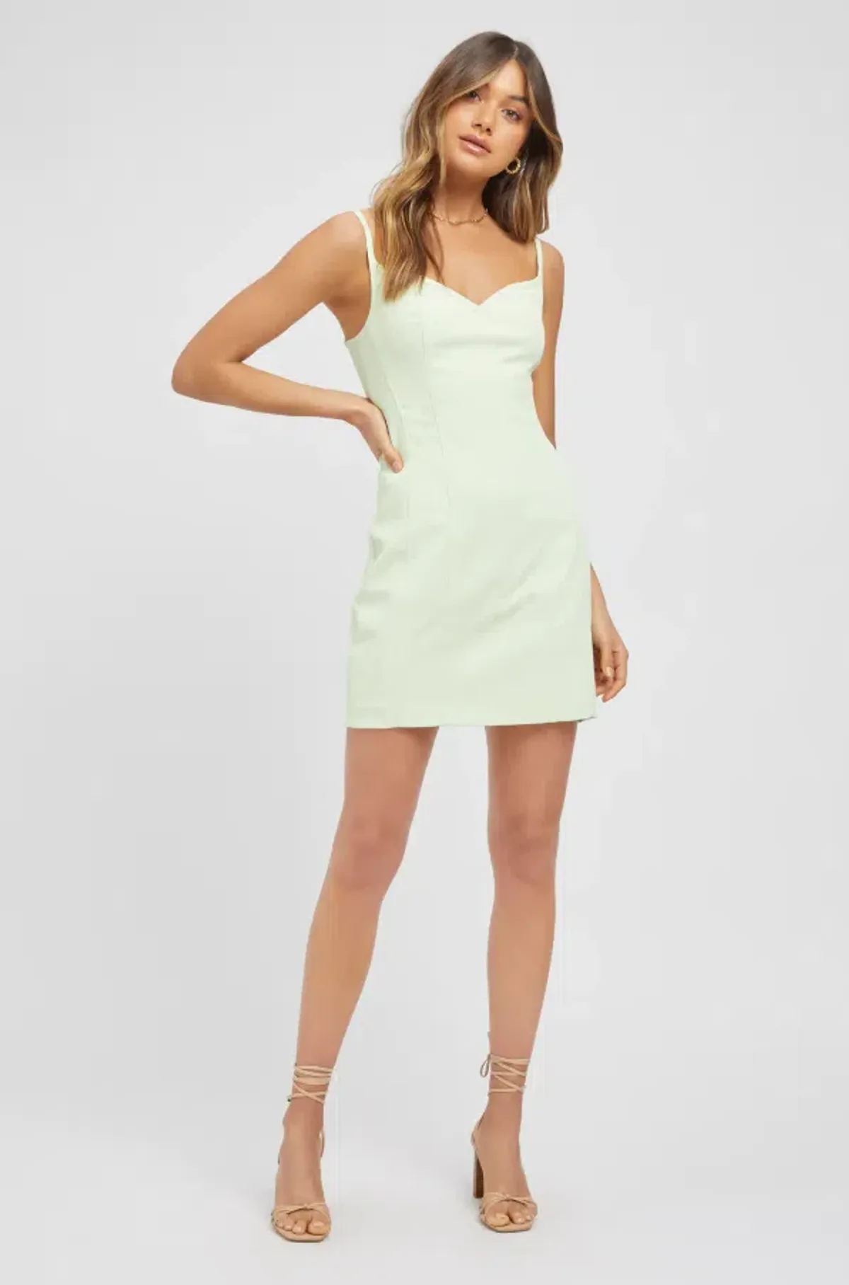 Kookai Oyster Panel Dress Mint Size AU 6 - Image 1
