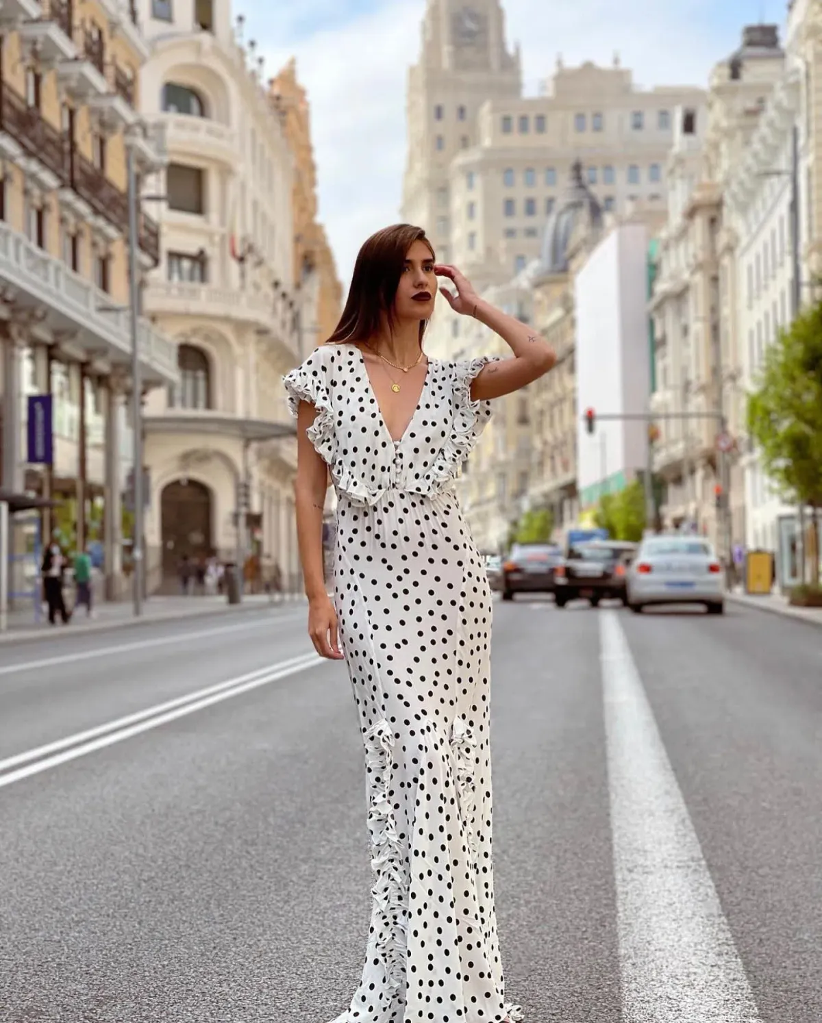 Rat & Boa Mariella Maxi Dress Print Size XS / Au 6 - Image 3