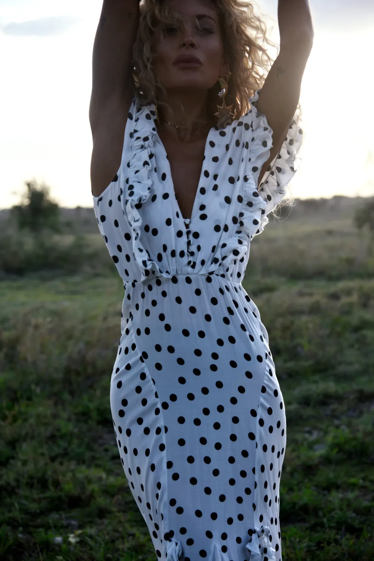 Rat & Boa Mariella Maxi Dress Print Size XS / Au 6 - Image 6