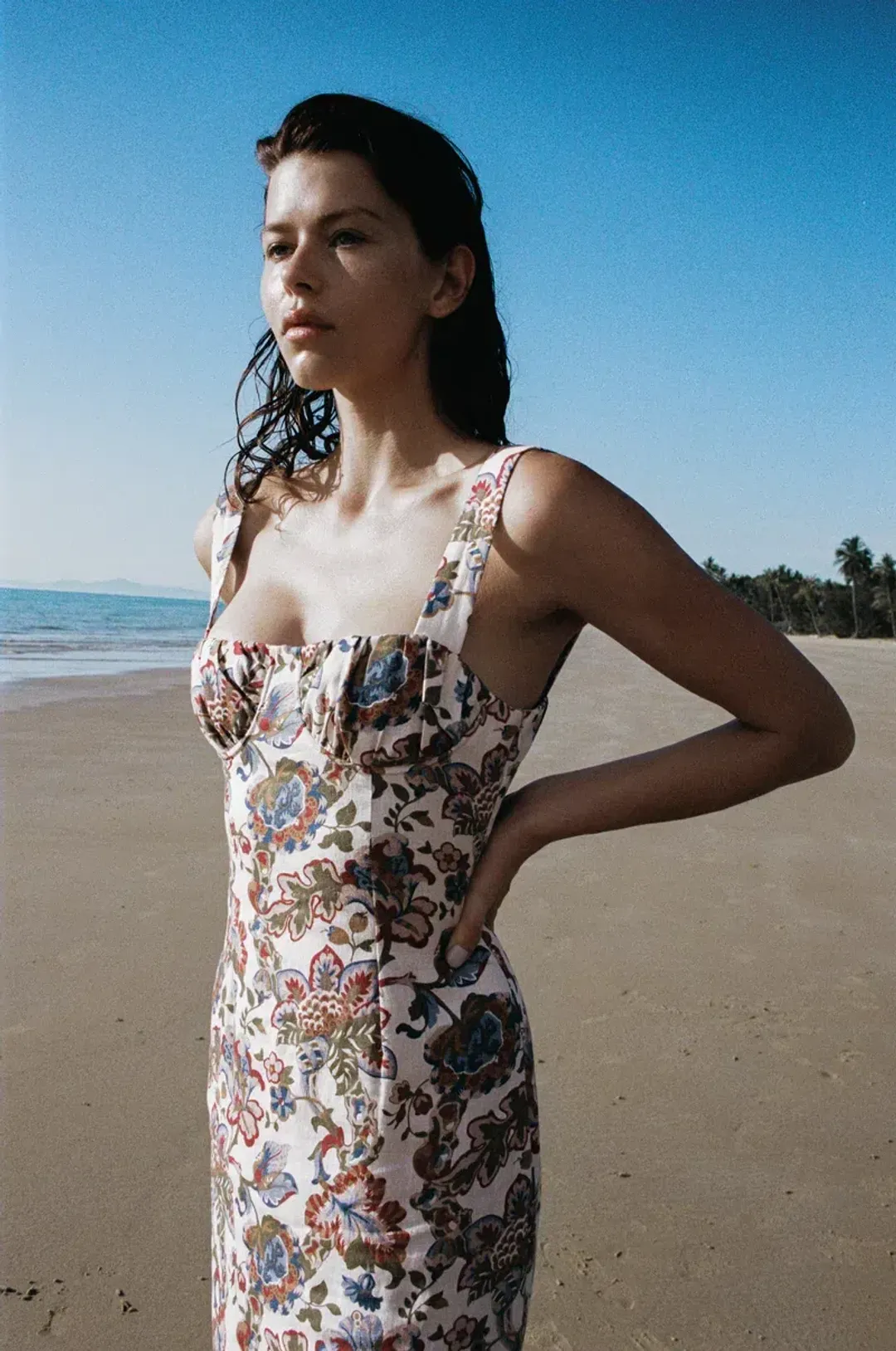 Sir The Label Bettina Midi Dress Wiltshire Floral Size 2/ Au10 for rent on The Volte - main image