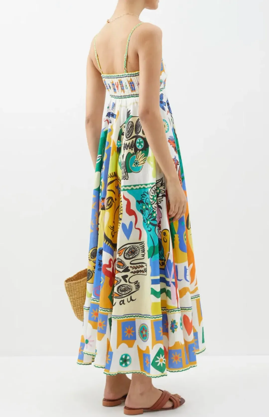 Alemais Soleil Sundress Multi Size AU 10 for rent on The Volte - main image