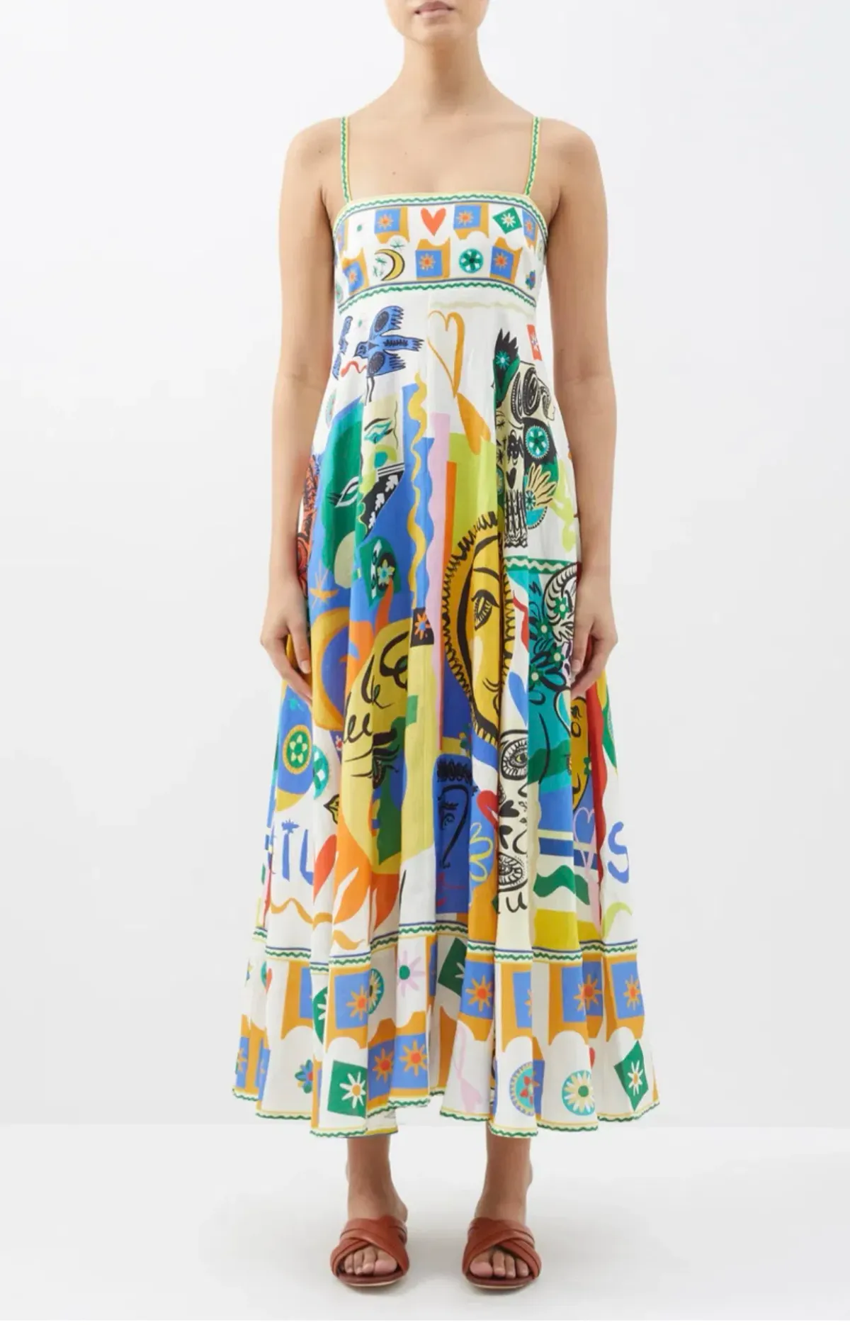 Alemais Soleil Sundress Multi Size AU 10 - Image 1