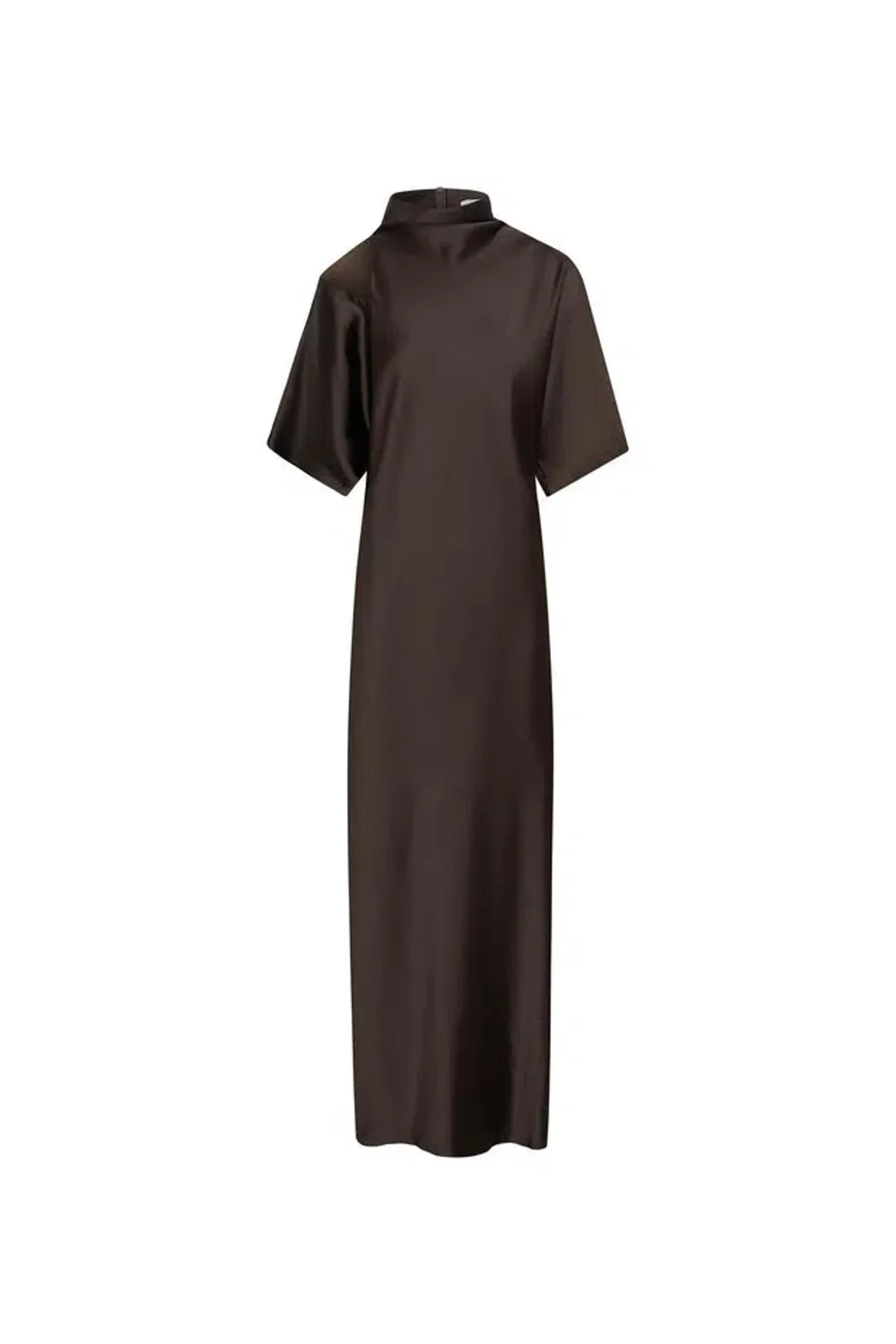 CAMILLA AND MARC Sorrell Maxi Evening Dress in Chocolate Brown Size 8 - Image 7