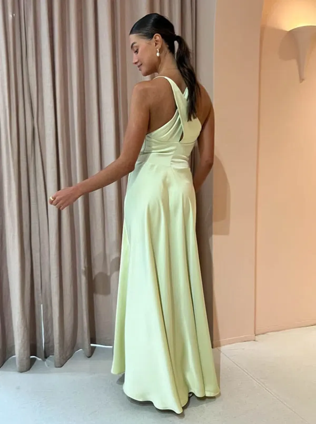 One Fell Swoop Emmeline Maxi Dress in Limoncello Size 6 - Image 2