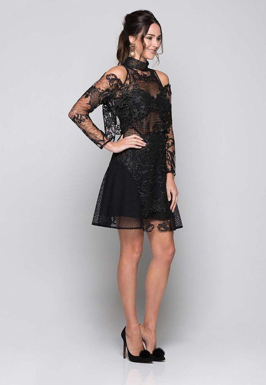 Thurley Chateau Mini Dress for rent on The Volte - main image