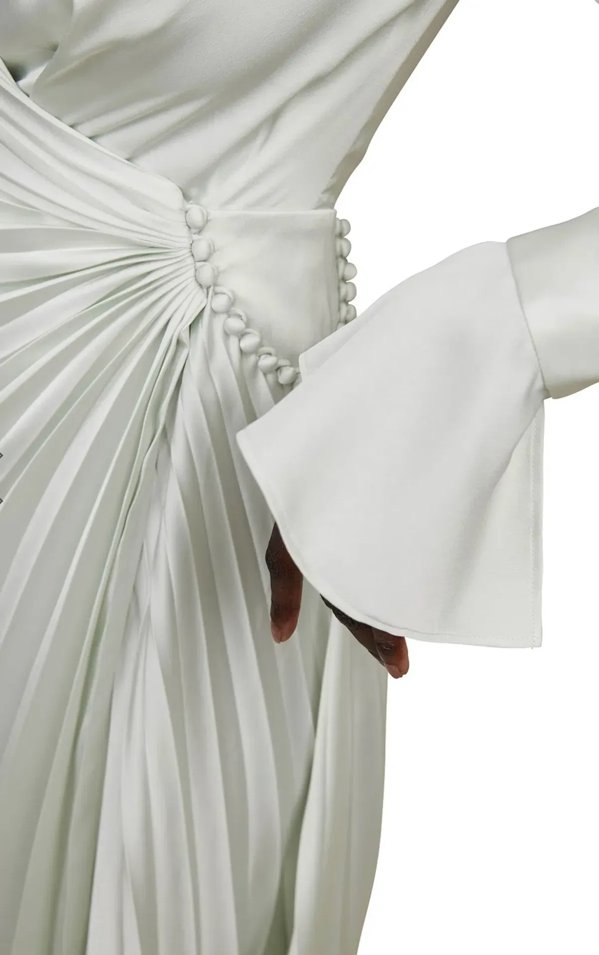 Acler Cresta Midi Dress Apple Size 8 - Image 4