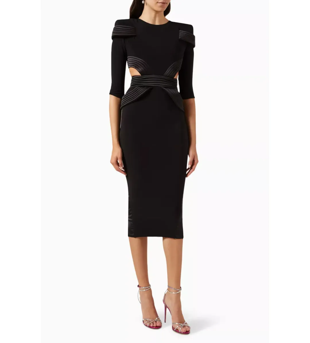 Zhivago La Reine Noire Dress Black Size AU 10 for rent on The Volte - main image