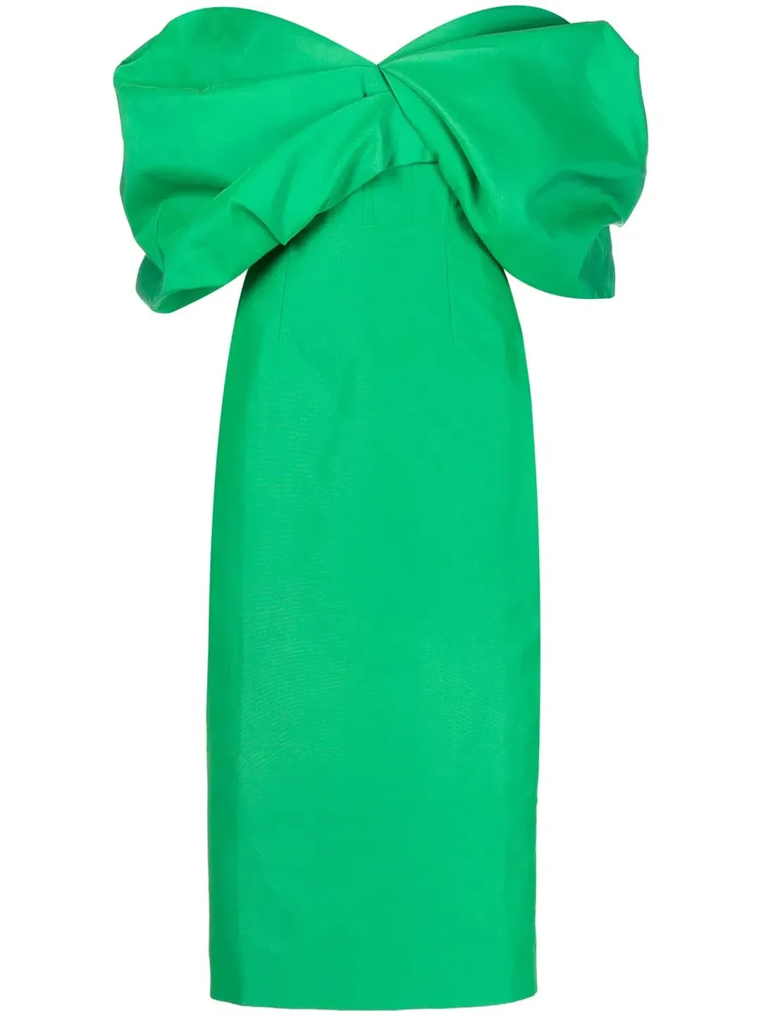 Rachel Gilbert Xavier Midi Dress Green Size 1/ AU 8 for rent on The Volte - main image