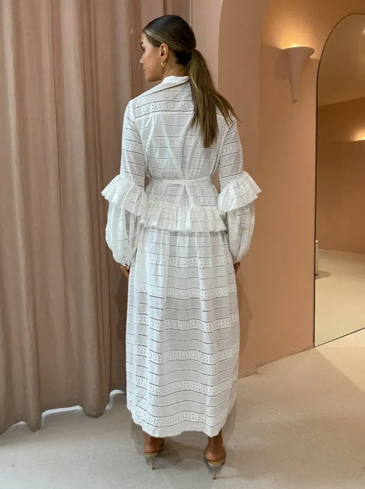 Acler  Valentine Dress Ivory Size 12  - Image 3