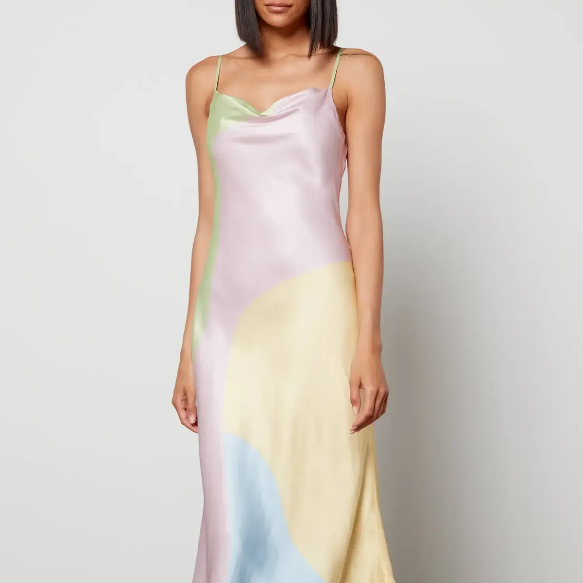 Olivia Rubin Aubrey Midi Dress Multi Size 12 - Image 5