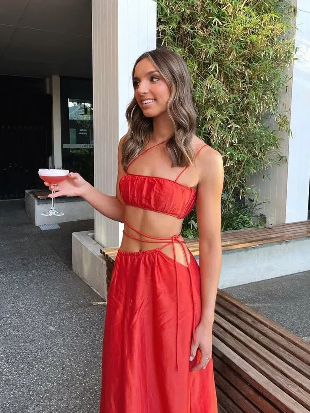 SIR The Label Lucelia Set Red Size 3 /Au 12 - Image 3