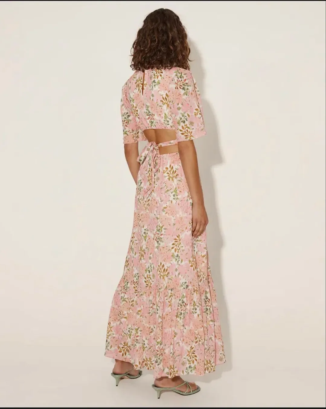 Hansen & Gretel Flores Dress Floral Size 8  for rent on The Volte - main image