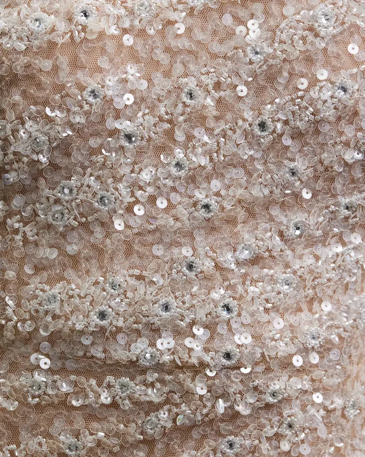 Rachel Gilbert Phoebe Mini Dress Nude Size AU 8 - Image 6