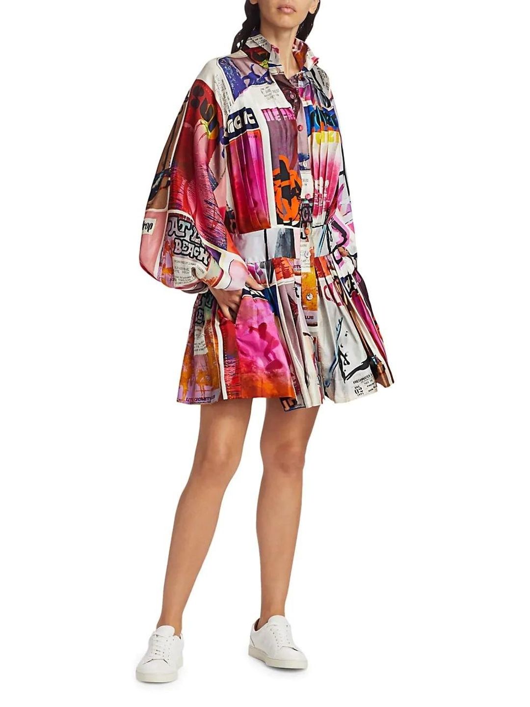 Zimmerman Wavelength Long Sleeve Mini size 8 for rent on The Volte - main image