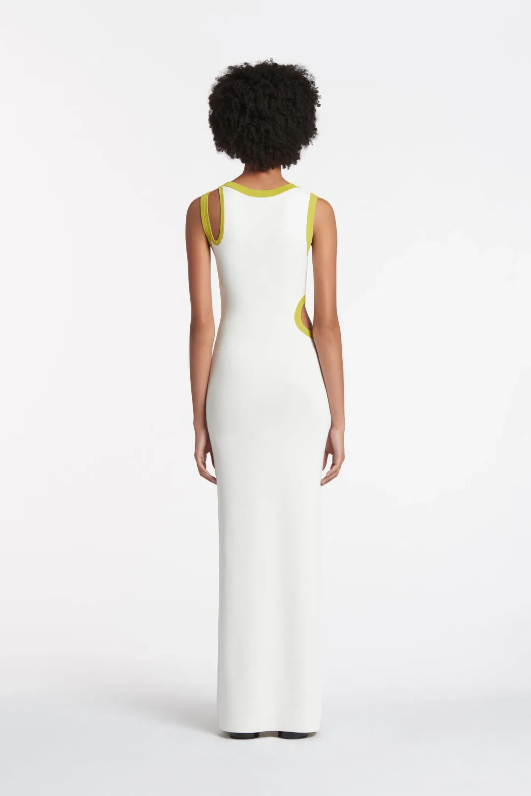 Sir the Label Evalina Cutout Dress White Size AU 6 for rent on The Volte - main image