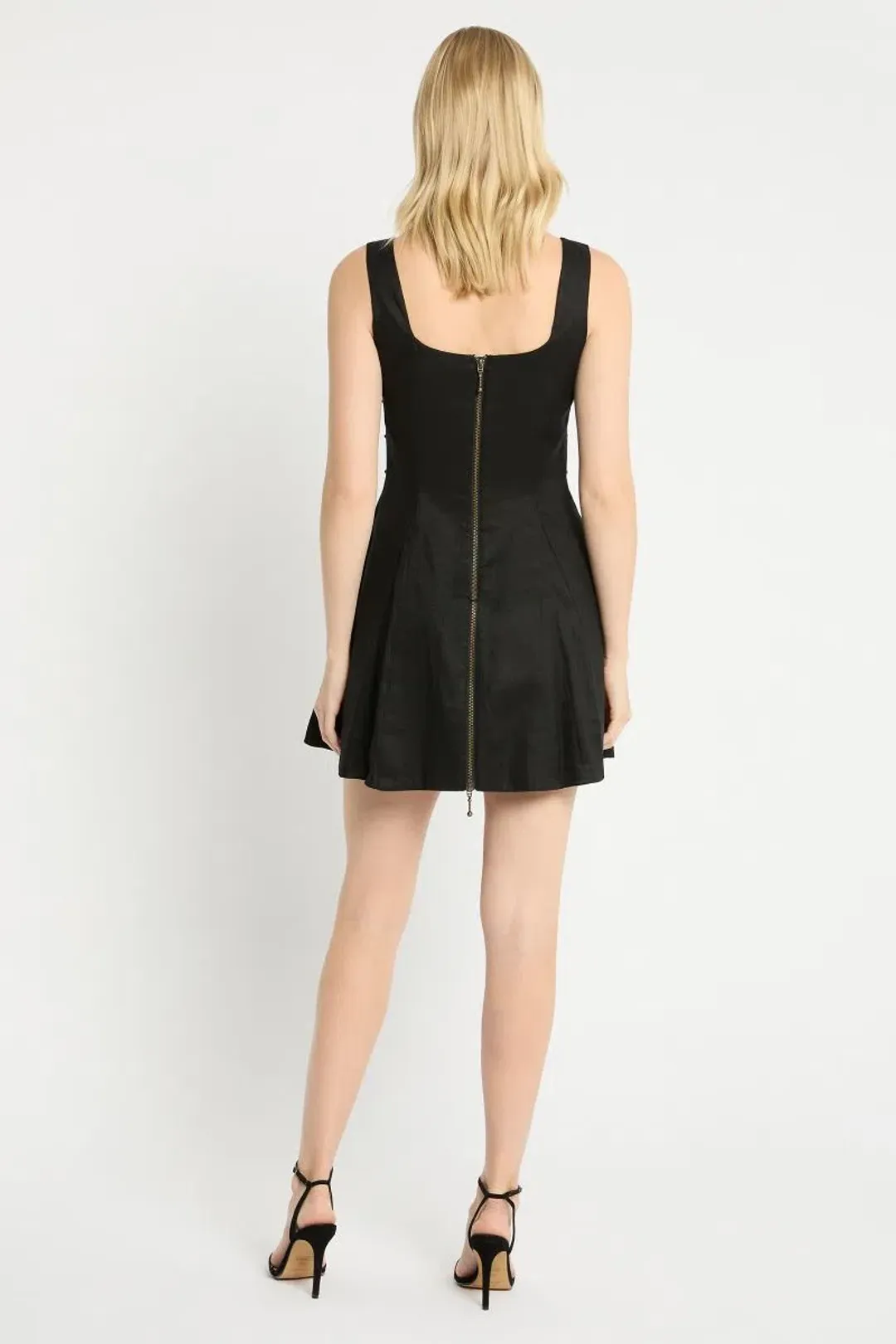 Sass and Bide Abstract After Dark Dress Faded Black Size 4 for rent on The Volte - main image