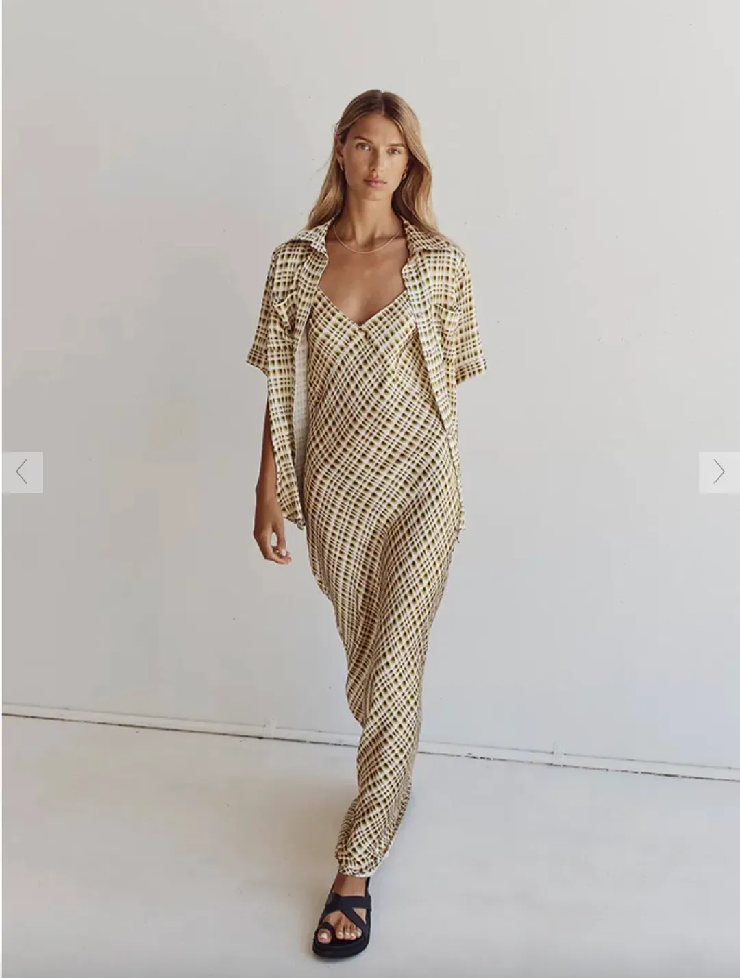 Dissh Dilan dress + shirt SET Size S for rent on The Volte - main image