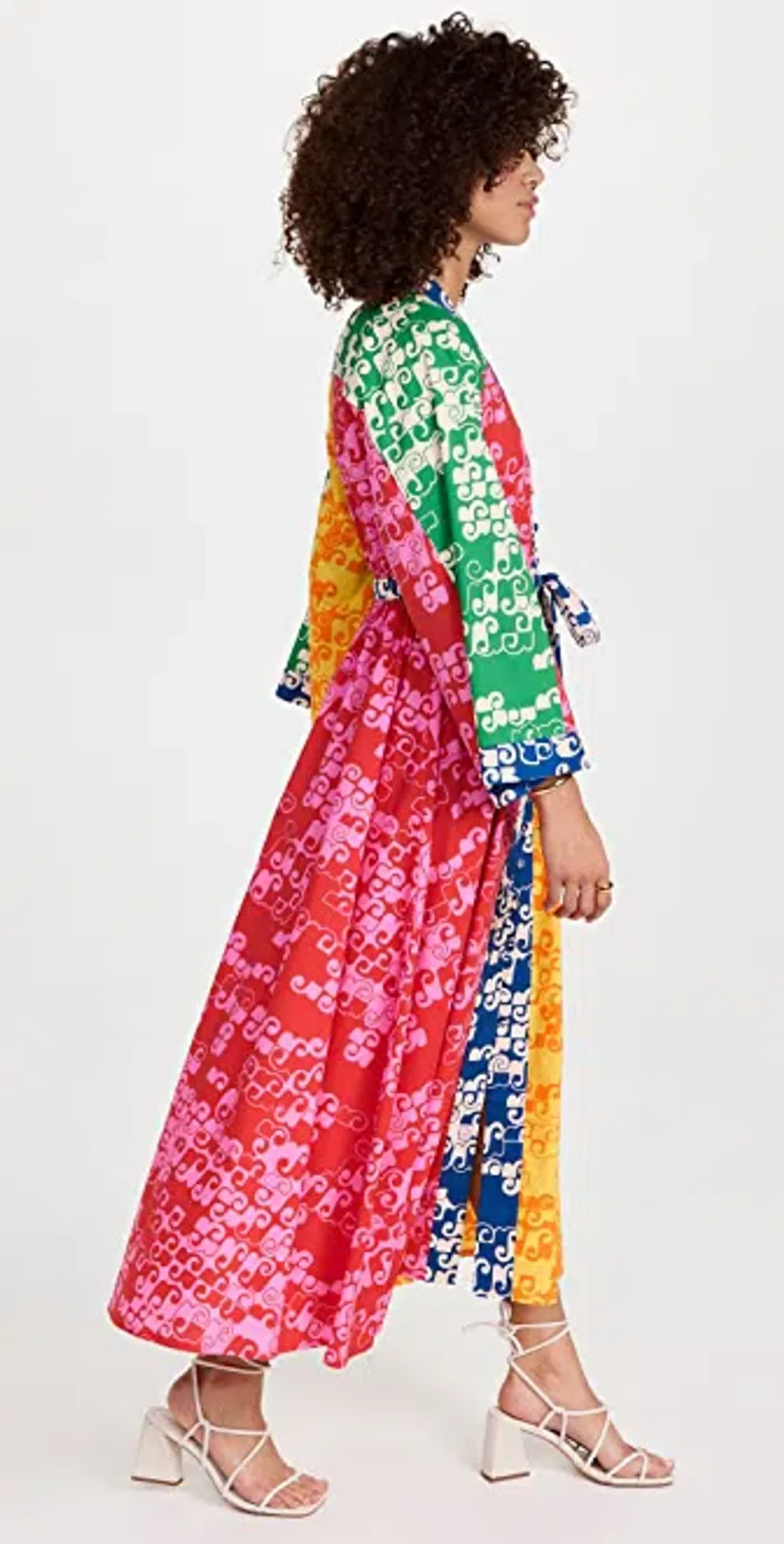 Alemais Louise Shirtdress Floral Multi Size AU 10 for rent on The Volte - main image