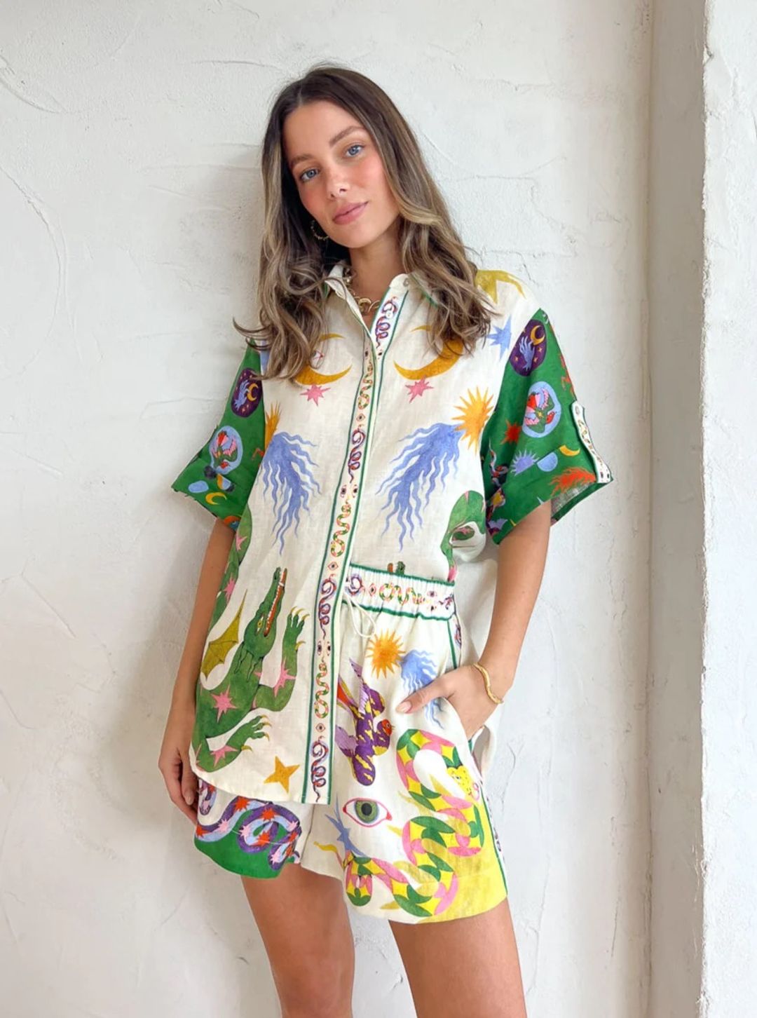 Alemais Seeker Set Cream Size AU 10 for rent on The Volte - main image