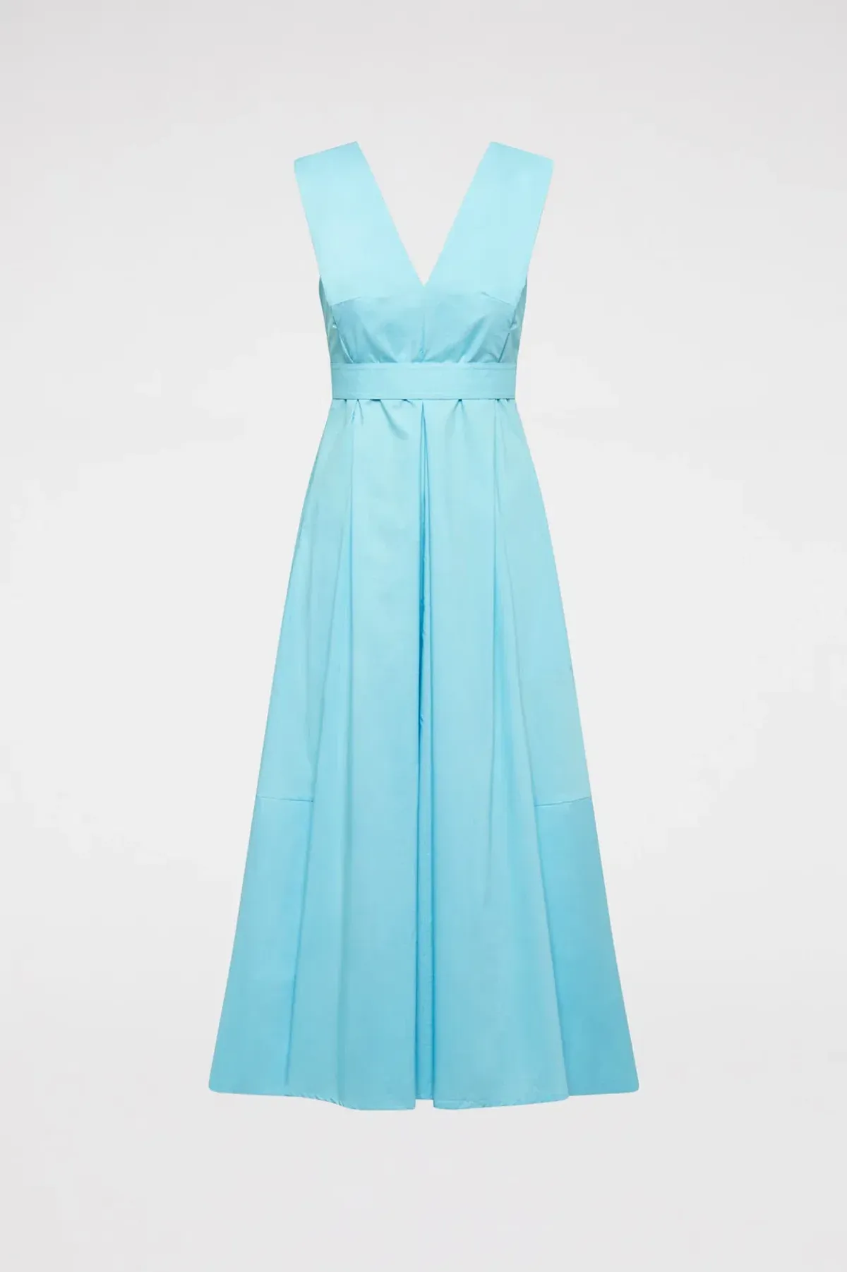 Scanlan Theodore Parachute Panelled Dress Blue Size 8 / S - Image 5