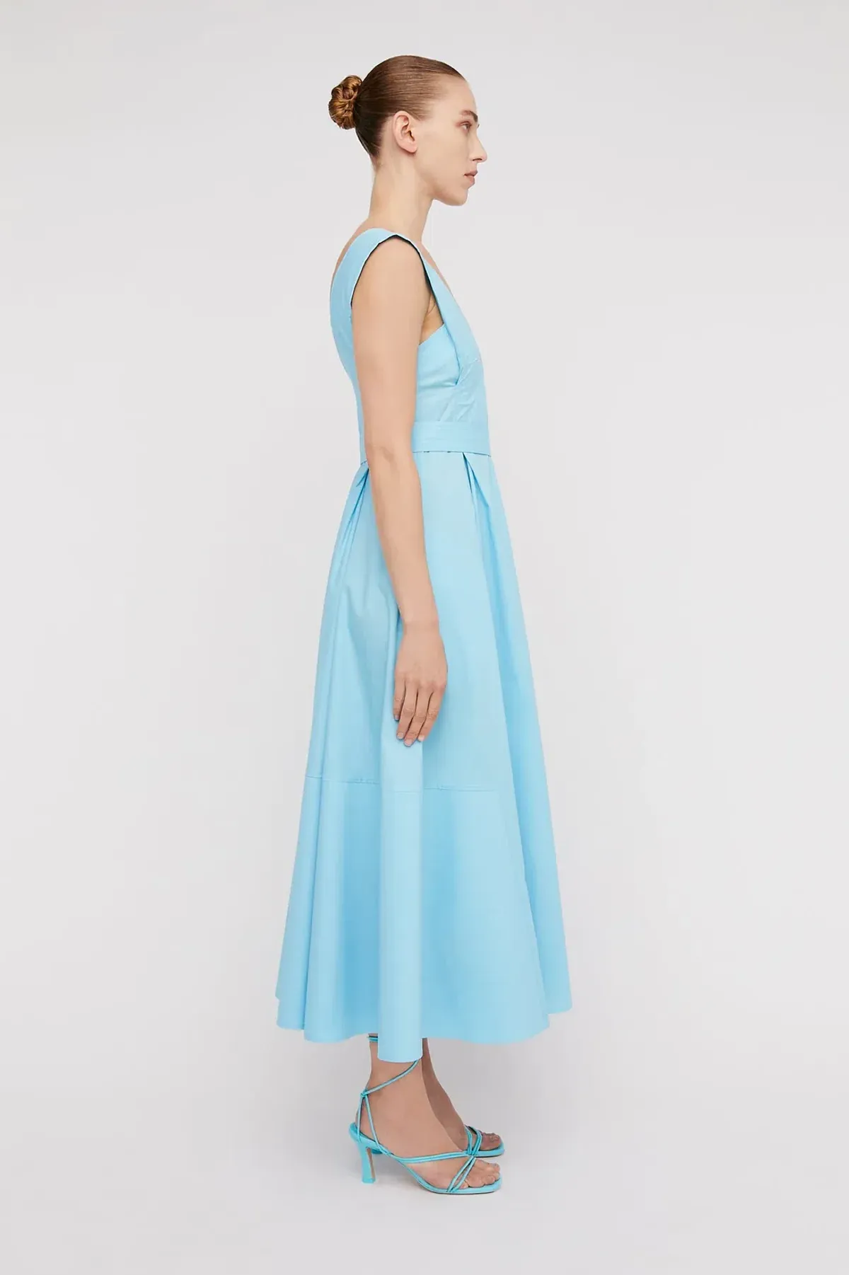 Scanlan Theodore Parachute Panelled Dress Blue Size 8 / S - Image 2