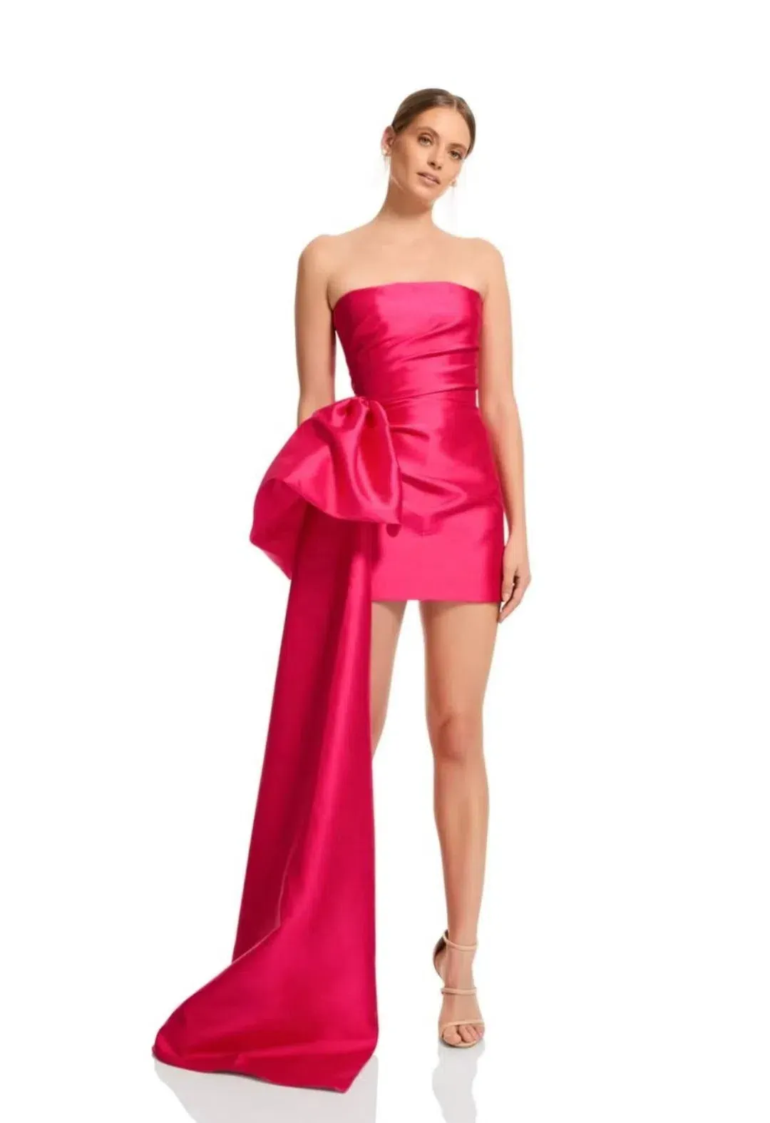 Chosen by Kyha Freddie Dress Pink Size AU 8 for rent on The Volte - main image