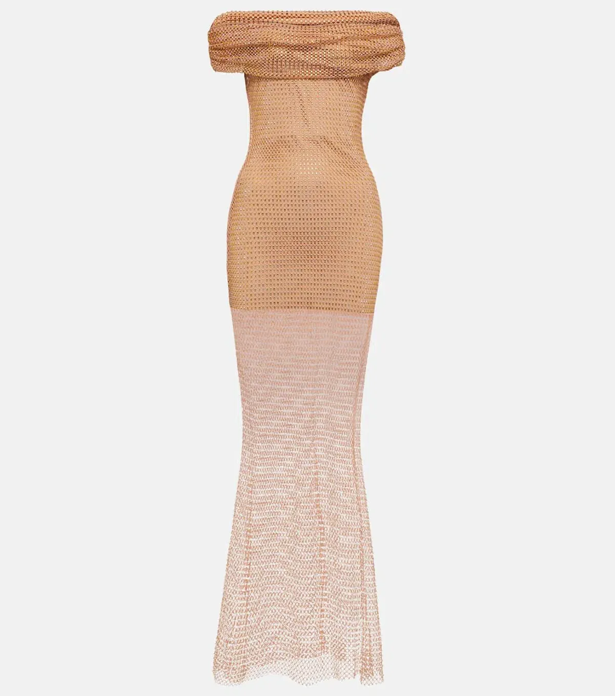 Self-portrait Rhinestone-embellished Maxi Dress Size 6 - Image 3