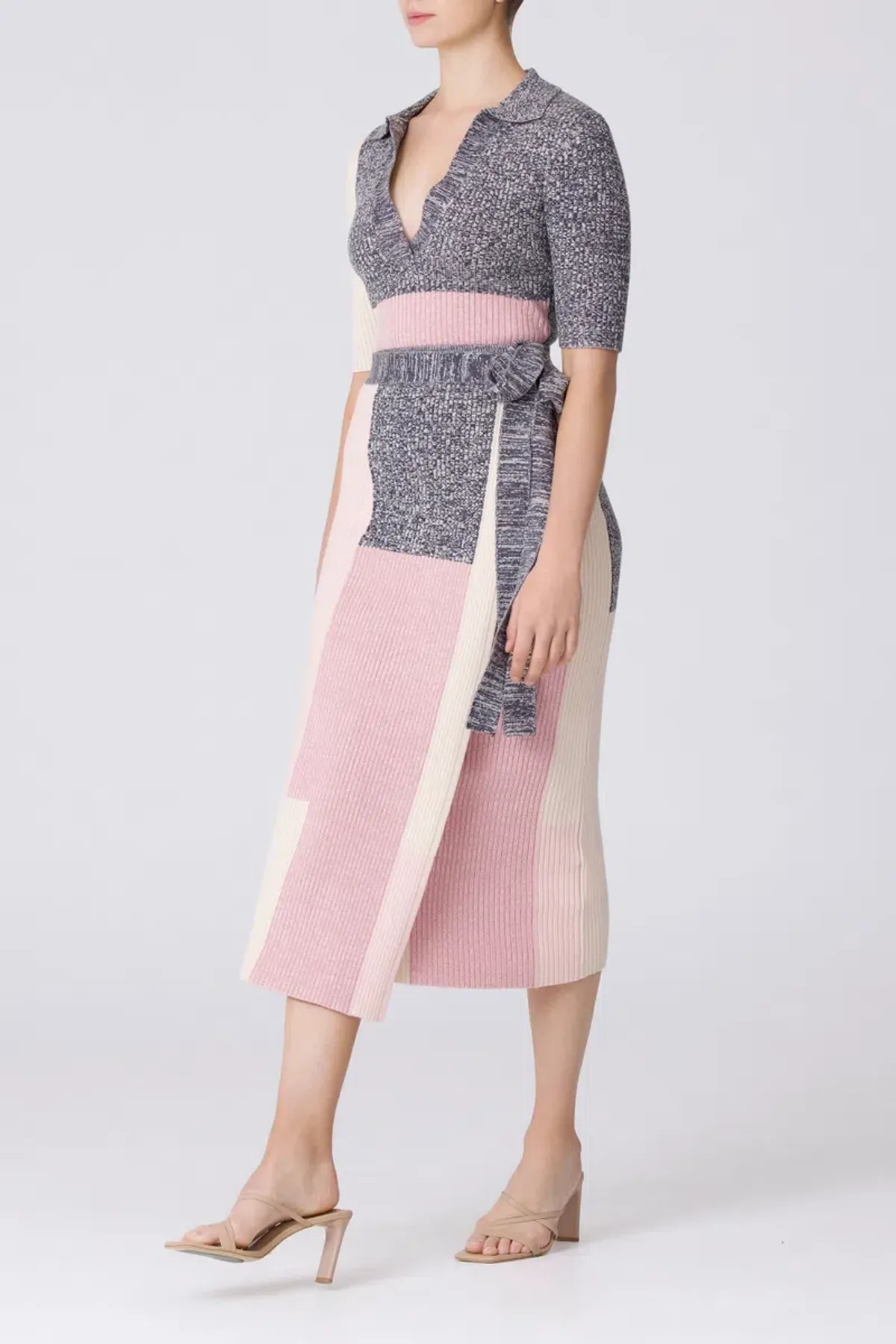 Keepsake Klara Knit Skirt and Top Set Patchwork Size 10 - Image 6