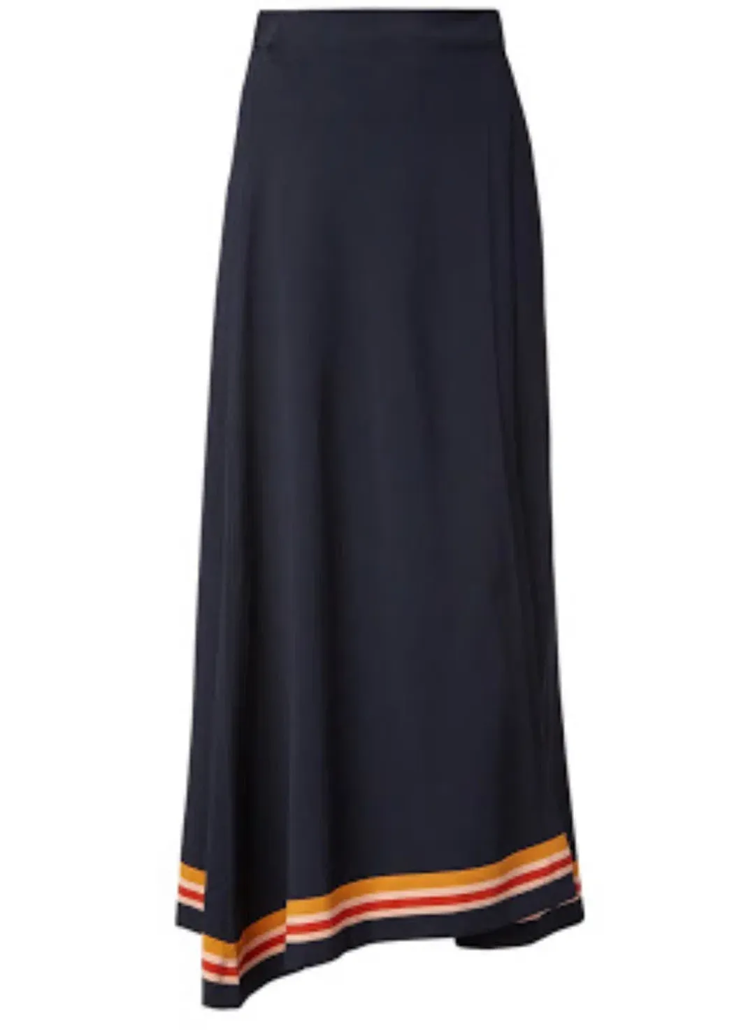 Scanlan Theodore Crepe Knit Stripe Bralette and Skirt Set Multi Size 4 for rent on The Volte - main image