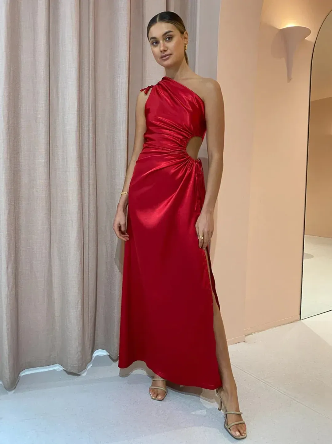 Sonya Moda Nour Maxi Dress Red Size Small / AU 8 for rent on The Volte - main image