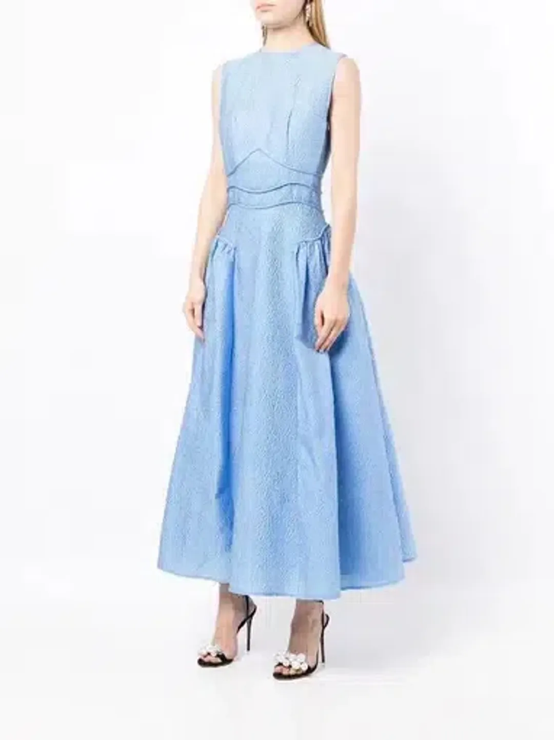 Rachel Gilbert - Sophia Dress Blue - Size 2 for rent on The Volte - main image